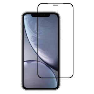 Apple iPhone XR Tempered Glass Screen Protector black Namibia