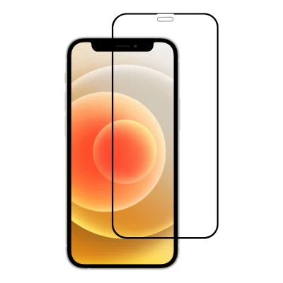 Apple iPhone 12 mini Tempered Glass Screen Protector black Namibia