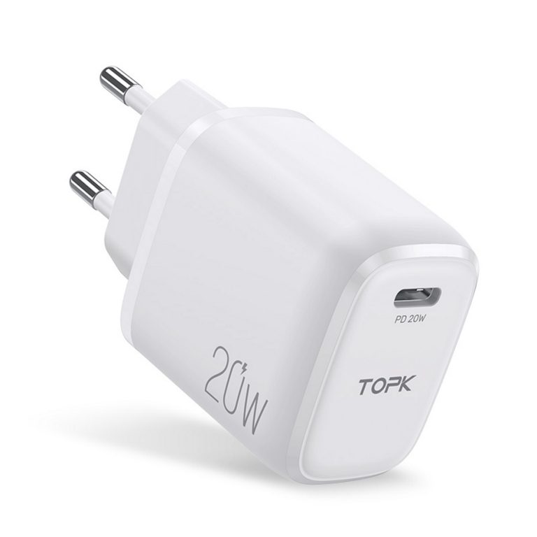 Zeropoint Concepts 20 watt white type c usbc charger