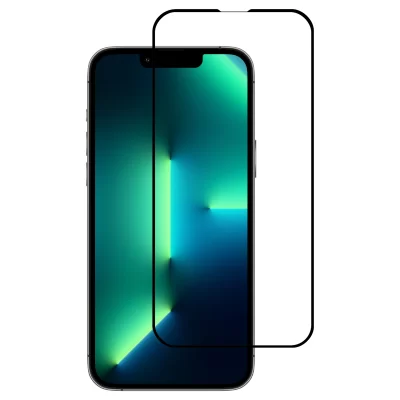Apple iPhone 13 Pro Max Tempered Glass Screen Protector black Namibia