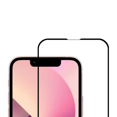Apple iPhone 13 mini Tempered Glass Screen Protector black Namibia