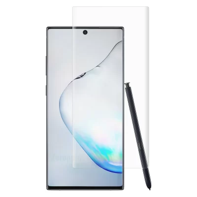 Samsung Galaxy Note10+ UV liquid glue Tempered Glass Screen Protector replacement Namibia