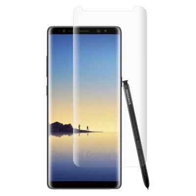 Samsung Galaxy Note8 UV liquid glue Tempered Glass Screen Protector replacement Namibia