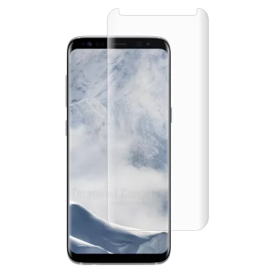 Samsung Galaxy S8+ UV liquid glue Tempered Glass Screen Protector replacement Namibia