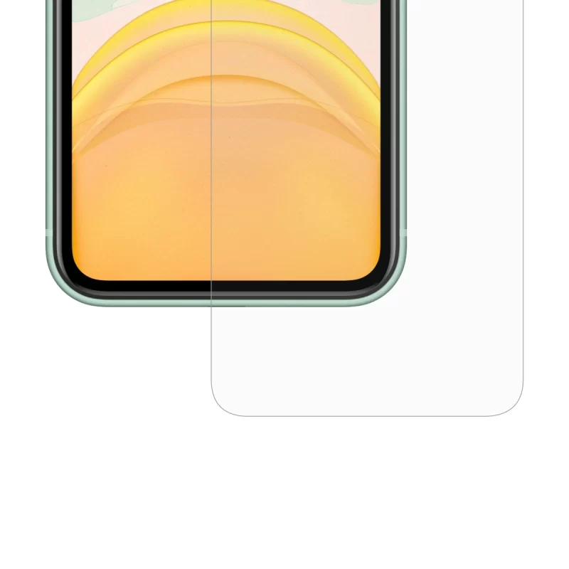 Apple iPhone 11 Tempered Glass Screen Protector clear bottom Namibia