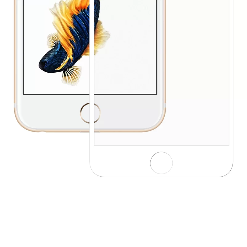 Apple iPhone 6S Plus Tempered Glass Screen Protector white bottom Namibia