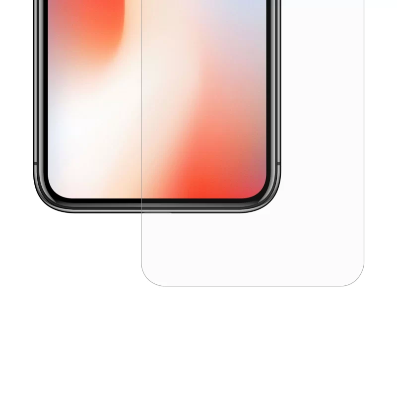 Apple iPhone X Tempered Glass Screen Protector clear bottom Namibia