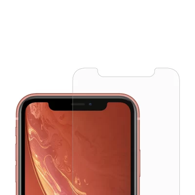 Apple iPhone XR Tempered Glass Screen Protector clear top Namibia