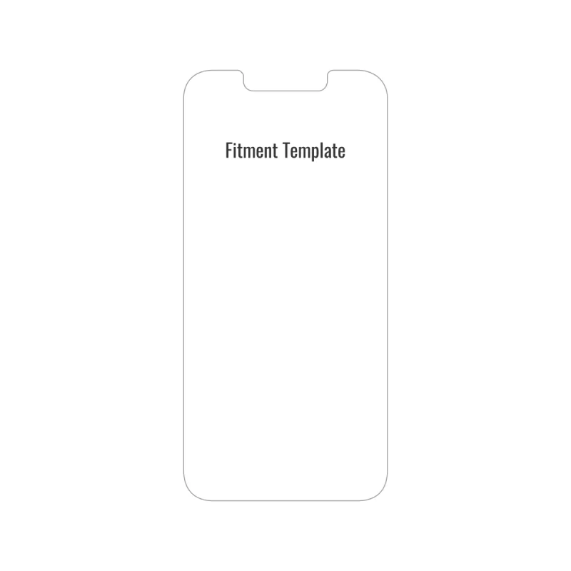 iPhone 13 mini Clear Fitment kit - no border Namibia