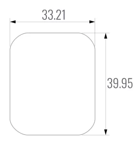Apple watch 7 45mm TPU screen protector Dimensions Namibia